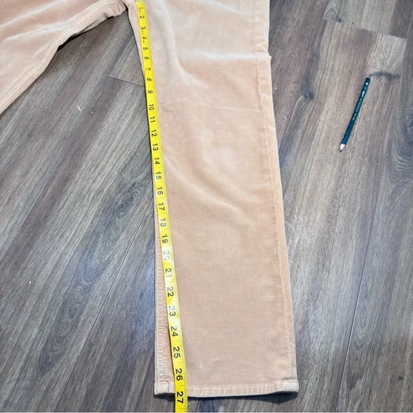 Mother the Tomcat ankle cords brown Straight-Leg Pants size 28 with inseam 26” - Picture 8 of 12
